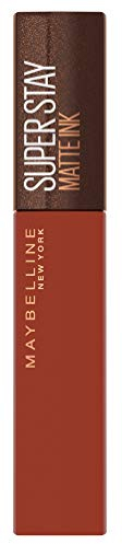 Maybelline New York Lippenstift, Super Stay Matte Ink Coffee, Flüssig, matt und langanhaltend, Nr. 270 Cocoa Connoisseur, 5ml
