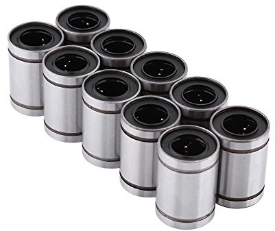 Lineares Kugellager, 10 Stück, 12 mm, lineare Kugellager, LM12UU Kugellager, lineare Bewegung, Kugellager, Gleitlager für 3D-Drucker, Zylinder, CNC-Teile, 12 x 20 x 30 mm