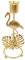 Uonlytech Tropical Flamingo Vintage Tee Licht Kerzenhalter Metall Monstera Palm Blätter Leuchter Nordic Kerze Stehen für Hawaiian Luau Party Dekoration