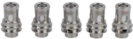 Vapefly FreeCore N 0,8 Ohm Heads - 5 Stück pro Packung silber