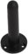 Vibe Projection Door Stop 75mm on Matt Black, Door Stopper, Rubber Bumper to Protect Door, Walls, and Skirting for Internal Use