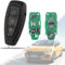 AULESSE 3 Tasti Chiave Telecomando Full Intelligente 433MHz per Fo-rd Fiesta Focus Kuga Grand S-Max C-Max Mondeo Galaxy Monde 2007-2015 Guscio Chiave Telecomando per KR55WK48801 con Chip 4D63