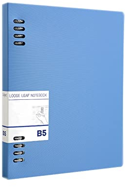 Quaderno A5 / B5 Personal Binder Notebook, Rimovibile Foglia Allentata Anelli Diario Copertina Rigida Diario Bussiness