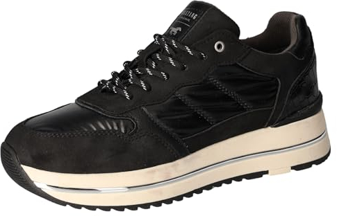 MUSTANG Damen Sneaker Schwarz, Schuhgröße:EUR 41