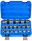nutmanel Pièces Jeu de Douilles, douze pans, Douille Multi Empreinte 12 pans 1/2 | 8-32mm I Acier CR-V