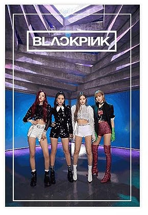 K-pop Blackpink Poster (14) Leinwand Poster Wandkunst Dekor Druck Bild Gemälde für Wohnzimmer Schlafzimmer Dekoration 20 x 30 cm