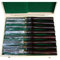 Wood Chisel Tool Set Wood Turning Chisel Set,Wood Lathe Chisel Set with Wooden Boxed, Woodturning Gouge Lathe(8 Piece) Premium