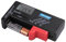 Veemoon 9v Digitaler Batterietester Bt Lcd-display Für Aa Aaa Batterien Präzises Prüfgerät Für Kapazitätsmessung Robustes Gehäuse Aus Langlebigem Schwarz