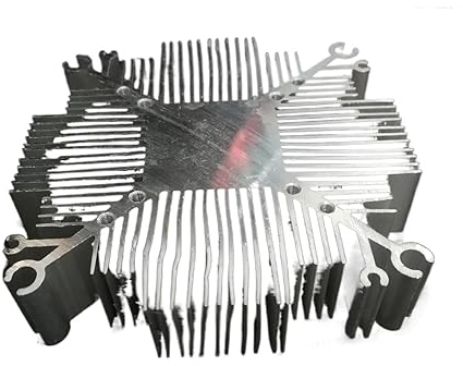 TVOLRFNIY 20W 30W 50W 100W Aluminium Cob Led Kühlkörper for Led Kühlung DIY Led Grow Chip 92X30MM