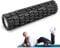 Rouleau de Massage Adulte Unisexe Rouleau Massage en Mousse à Quadrillage Foam Roller pour Soulager les Tensions Musculaires la Pression dans le Dos Rouleau de Massage Musculaire 30×8cm (Noir)