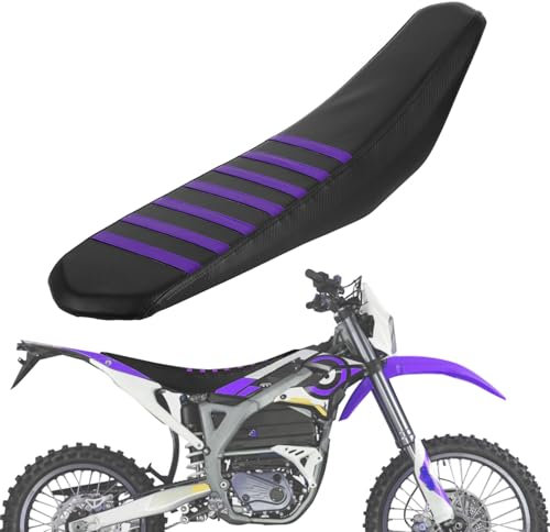 Motorrad Sitzbezug, Motorrad Sitzbezüge Polster Sitzbezug Kissen für Surron Sur ron Sur-Ron Ultra Bee E-Bike-Lila