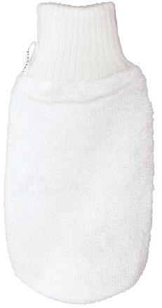 Niyok® Massagehandschuh aus Bambusfaser • Peelinghandschuh aus Bambus • Sanfte Pflege & Reinigung • Vegan, antibakteriell & plastikfrei • Peeling Handschuhe für Körper & Gesicht