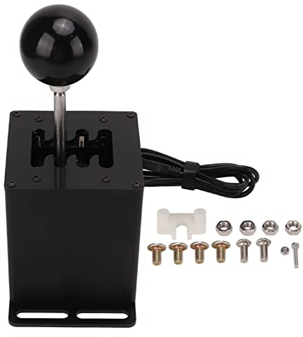 XTevu 8 velocidades PC USB Juego de simulación H Cambio de marchas Micro Sensor de interruptor para Logitech G29 G27 GT Juegos de carreras Thrustmaster Game H Cambio de marchas