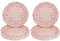 CEILIWEN Piatti di carta rosa, piatti per feste rosa, piatti di carta per feste, 17,8 cm, piatti di carta usa e getta per feste, confezione da 100 (piatti di carta rosa, 100 pezzi)