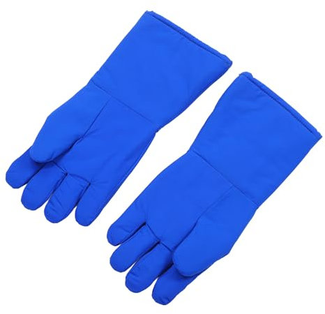 Goshyda Kryo-Handschuhe, Wasserdicht -260 ℃ Niedrigtemperatur-Schutzhandschuhe, Sicherheitshandschuhe für die Kühllagerung, Warme Handschuhe für Kryogene Lager