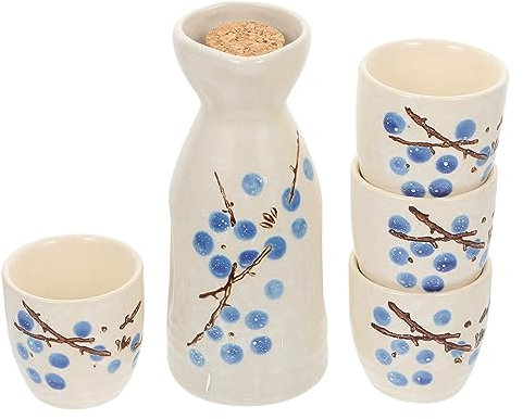 Sake-Becher, traditioneller Sake-Becher, Keramik-Weingläser, japanisches Sake-Wein-Set, chinesische Teetasse, Mini-Weinflaschen, warmes Sake-Set, Sake-Servierflasche, Keramik-Sake-Flasche, Trinkset im