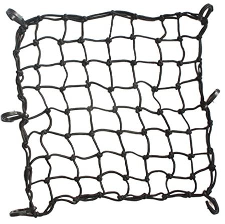 Pflanzenpressnetz Scrog Net, Pflanzennetz, 150x150 Gemüseschutznetz mit 6 Haken, Ranknetz, Wachsen Zelt Netz, Ranknetz Rankhilfe Tomaten, Kletterpflanzen für Garten und Gewächshaus Zubehör (150*150cm)