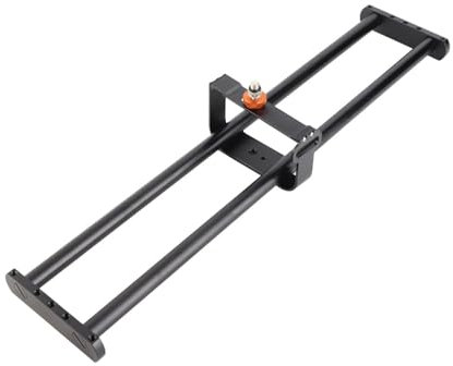 Qukaim YELANGU Motorisierte Elektrokamera Slider Dolly, 80cm Carbon Track Rail für DSLR, Einstellbare Legierung Track, Kompatibel mit Smartphone und Videokameras