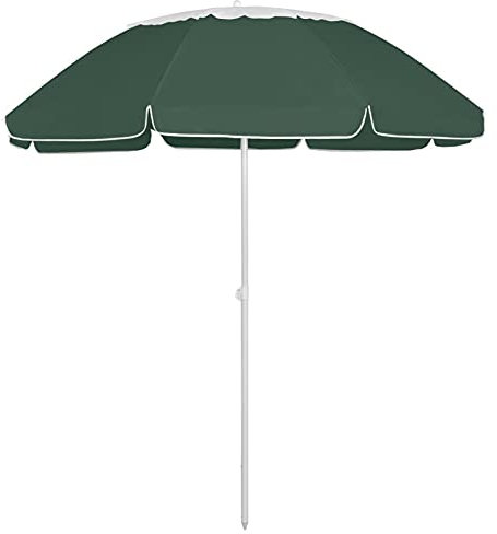 LAPOOH Strandschirm, Sonnwnschirm, Sonnenschirm, Parasol, Ampelschirm, Marktschirm, Grün 300 cm