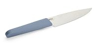 Woll – Cutting Edge Steakmesser 12 cm – Messer aus deutschem Edelstahl DIN 1.4116 – ergonomischer Griff blau – scharfes Fleischmesser für Steaks