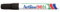 Artline 90 Permanent Marker Xylene-free Chisel Tip 2-5mm Line Black Ref A901 [Pack of 12]