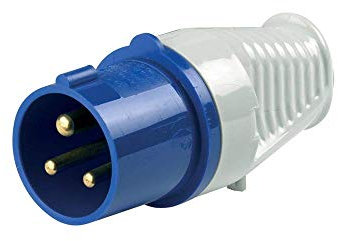 W4 Caravan Hook Up Lead replacement Site Plug - 16a 240v