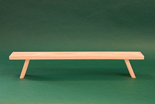 Unterstellbank Fuß Erhöhung Bank Fensterbank für Schwibbogen Lichterbogen Leuchter Breite 80 cm