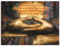 ARTLAND Wanddeko Leinwand Bilder Wandbild 120x90 cm Bilder mit Sprüchen Buddha Buddhismus Quote Zitat Motivation Zen Q3MA