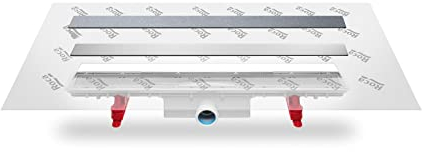 Roca a276128000 X3 – 650 geot. Acryl mit Badewanne Duschwanne, Duschwanne, in-drain in-drain Channel