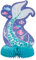 Magical Mermaid Multicolor Honeycomb Centerpiece (35cm) 1 Piece - Mesmerizing Table Decor for Parties & Events