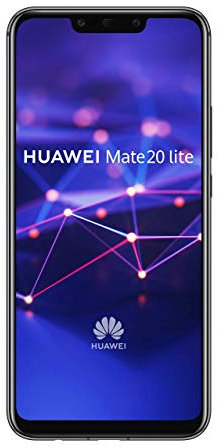 Huawei Mate 20 Lite Smartphone débloqué 4G (6,3 pouces - 64 Go/4 Go - Single SIM - Android) Noir [Version internationale]