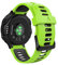 MoKo Armband Kompatibel mit Forerunner 235/235 Lite/220/230/620/630/735XT/Approach S20/S6/S5, Silikon Atmungsaktiv Replacement Uhrenarmband Sportarmband band Ersatzband - Grün Schwarz