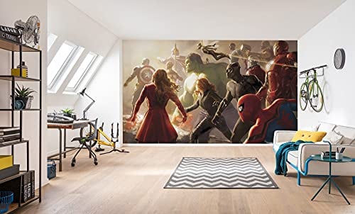 Komar Marvel IADX10-077 Papier peint photo intissé Motif Avengers Final Battle 500 x 280 cm