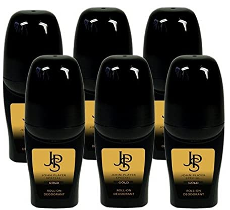 John Player Special Gold Deo Roll-On 6 x 50 ml
