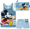 Pyjama Enfant Garcon et Trousse de Toilette Mickey - Vetement Enfant Garcon pour L'été | Pyjama Garçon avec Sac de Voyage pour Accessoires de Bain | Ensembles de Pijama Garçon Disney & Trousse