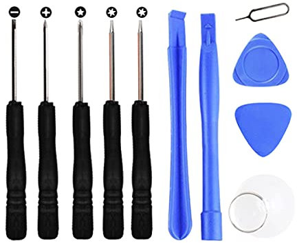 Repair Screwdriver Set, 11 in 1 Precision Magnetic Repair Tools Kit for Fixing Cell Phone Watch Computer Tablet, Opening Pry Tool Repair Kit Set, 1 Set