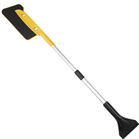 XKUN Grattoir à Glace Voiture Neige Pelle De Neige Multifonctionnel Pelle De Neige Longue Tige De Dégivrage De Glace Balayage Pinceau De Déneigement pour l'hiver-Stretch