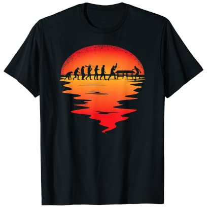 Tischtennis Zubehör Gadget für Ping Pong Set als Tischtennis T-Shirt