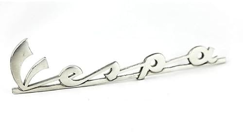 TARGHETTA SCRITTA LOGO STEMMA LATERALE PIAGGIO VESPA HTS 500 ie ORIGINALE PIAGGIO.