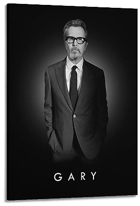 VZRSQZK Schauspieler Gary Oldman Poster, dekoratives Gemälde, Leinwand, Wandposter und Kunstdruck, modernes Familienschlafzimmer-Dekor-Poster, 20 x 30 cm