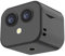 AMZLORD WiFi Mini caméra 4K HD Caméra de Surveillance Vision Nocturne Caméra de Surveillance de sécurité USB Rechargeable Visualisation à Distance pour intérieur extérieur
