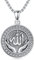 enjoylifecreative Allah Halskette für Herren Damen 925er Sterling Silber Arabische Muslim Anhänger Kette Islam Muslimische Religiöses Schmuck Geschenke für Frauen Männer