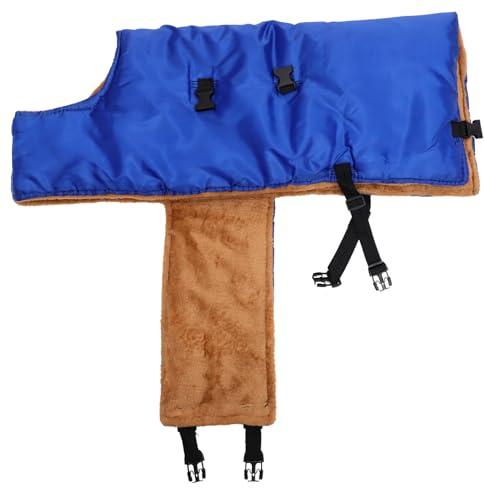 COLLBATH Winterkleidung Für Kuh Und Kalb Warmer Mantel Zum Wärmen Schutzweste Für Outdoor-aktivitäten Einfach Anzuziehen
