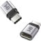 Cable Matters Paquete de 2, Adaptador Extensor USB C de 40 Gbps y 240 W, Adaptador USB C Hembra a USB C Macho/Adaptador USB C a USB C/Extensor Tipo C