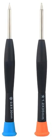 Juego de destornilladores Pentalobe P2 y P5 de 5 puntos, 0,8 mm, 1,2 mm, destornillador magnético compatible con iPhone MacBook Pro Air Retina