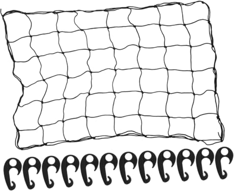 COSMEVIVI 1 Satz Gepäcksicherungsnetz Automotive Cargo Net Autodecke Cargo Net Taschen Dach Organizer Cargo Net Für Pickup Truck Pritsche Dach Aufbewahrungsnetz Für Auto Bungee Cargo Net