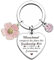 OWLMATE Schlüsselanhänger Damen für Muttertagsgeschenke, Schlüsselanhänger Mama, Mädchen Geburtstag, Geschenk für Freundin, Weihnachtsgeschenke, Tochter Geschenk