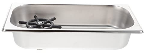 UKCOCO 1 Jeu Lave-verre Rinceuse De Gobelets Rinceur De Tasse D'évier De Cuisine Rinceur De Gobelets De Bar Lave-tasses Pour Évier Bébé Évier Lave-bouteille Silver Acier Inoxydable