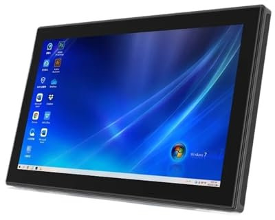 MJINA Tablette pc Industrielle à écran Tactile, 15.6 Pouces, J1900, 2 go, 4k, Cadre Ouvert, fenêtre Barebone(BT Android 4G 16G)