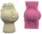 Silikonform für Blumenvasen, Beton, Kindergesicht, Sukkulenten, Übertopf, Silikonornament, für Übertopf